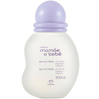 Perfume Agua De Colonia Mamae Bebe Sem Alcool Infantil Natura Relaxante Roxa Lilas 100ml Original Lacrada Beecost