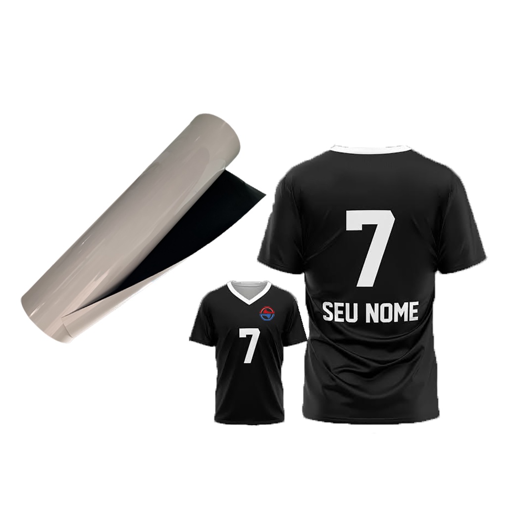Filme De Recorte Pu Com Bloqueador Para Camisas De Futebol