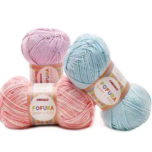 Lã Fofura Baby e Kids 100g Círculo