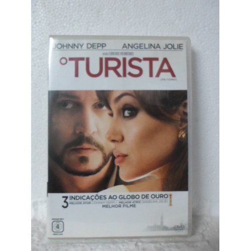 Dvd O Turista - Original - Johnny Depp+ Angelina Jolie