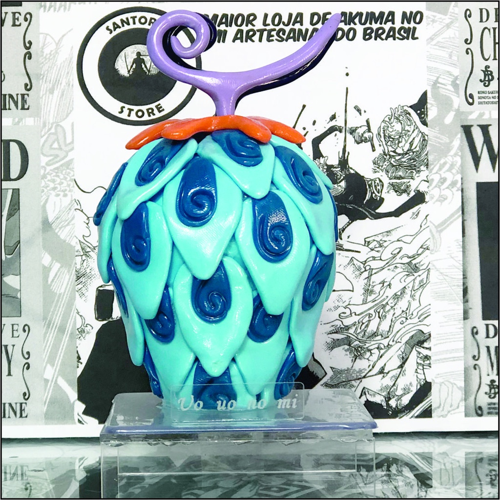 Action Figure - Akuma no mi - Uo Uo no mi - One Piece - Anime Figure - Mangá - Colecionavel de anime - Otaku - Luffy - Figuras de ação - geek - nerd - Hq Marvel - Hq Dc - Kimetsu no Yaiba - Dragon Ball - Goku - bleach - jujutsu kaisen