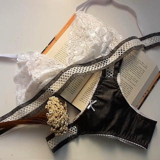 Conjunto Lingerie de Renda Branca Sutiã Calcinha Sexy Tamanhos P M G GG Atacado