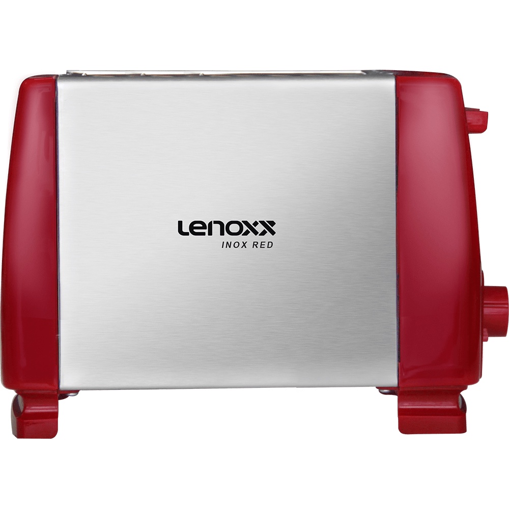 Torradeira Inox Red Fast Vermelha Lenoxx 127v