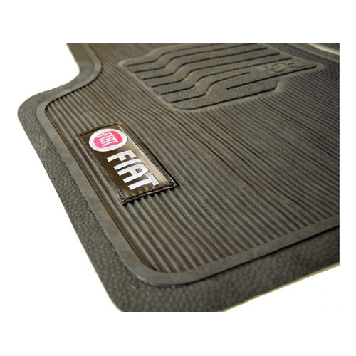 Tapete De Borracha Bordado Fiat Idea 2009 2010 2011 2012