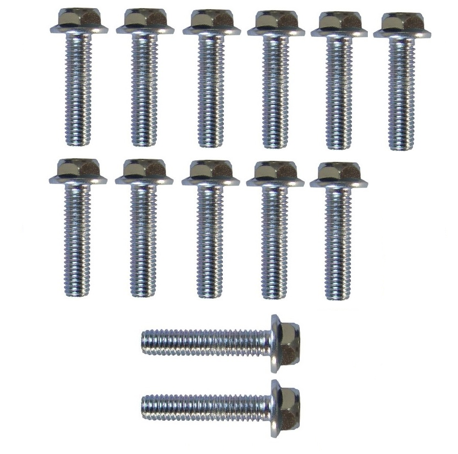 Kit parafusos tampa motor lateral esquerda+direita CBR450 1989 A 1995 CBR450SR 1989 A 1995 CB450R Honda