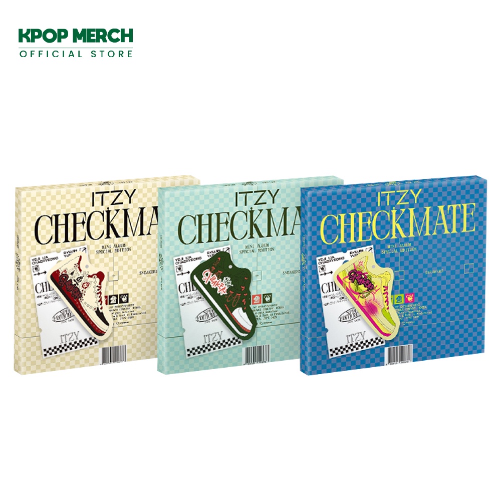 ITZY-Mini Album Checkmate Edição Especial em Oferta na Shopee