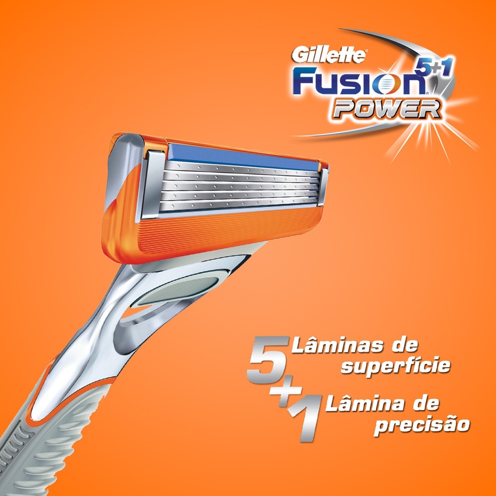 Aparelho Gillette Fusion Power em Oferta na Shopee