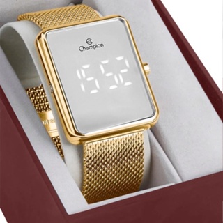 Relógio Digital Champion Feminino CH40080B em Oferta na Shopee