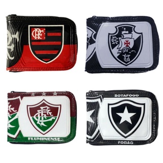Carteira Masculina Flamengo, Fluminense, Botafogo e Vasco, times Carioca