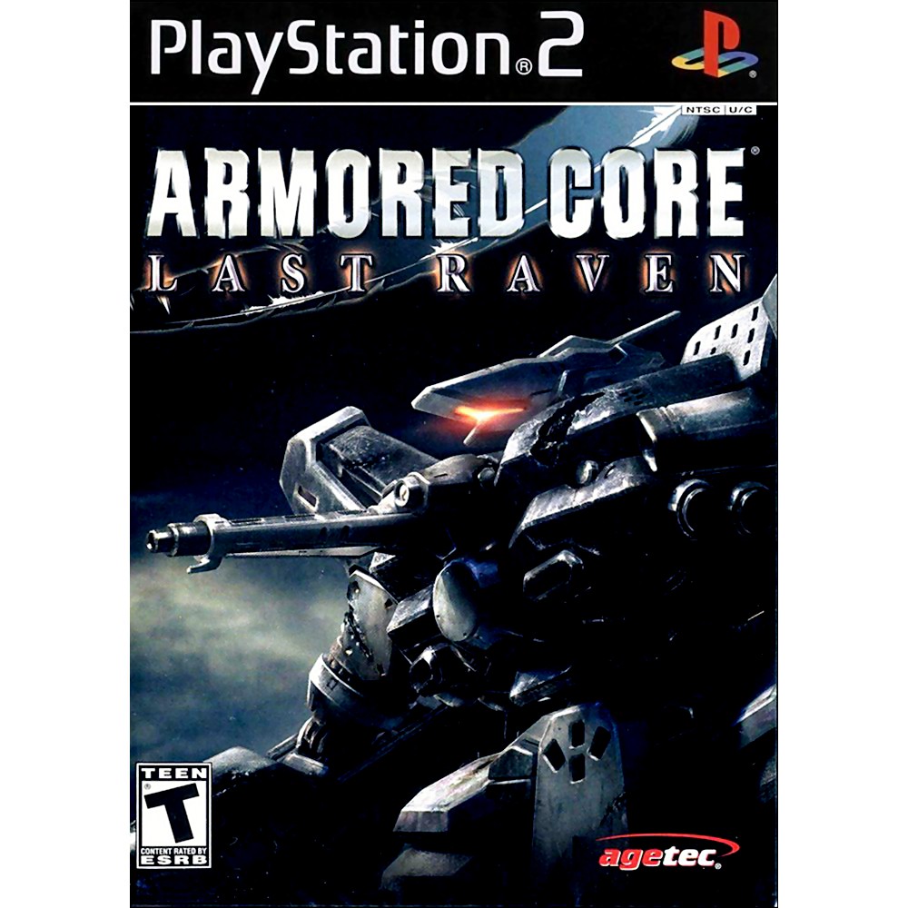 Armored Core  Last Raven jogo playstation ps2