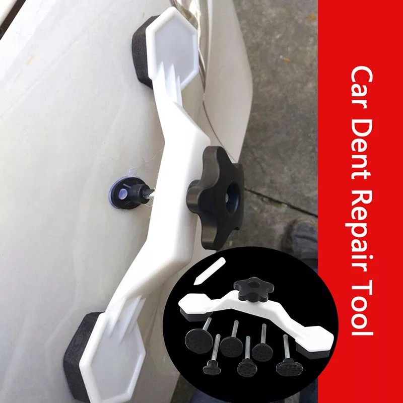 Kit Martelinho de Ouro Reparador Repuxadeira Desamassador Removedor Puxador Sucção Ventosa Amassados Lataria Carro Chapa