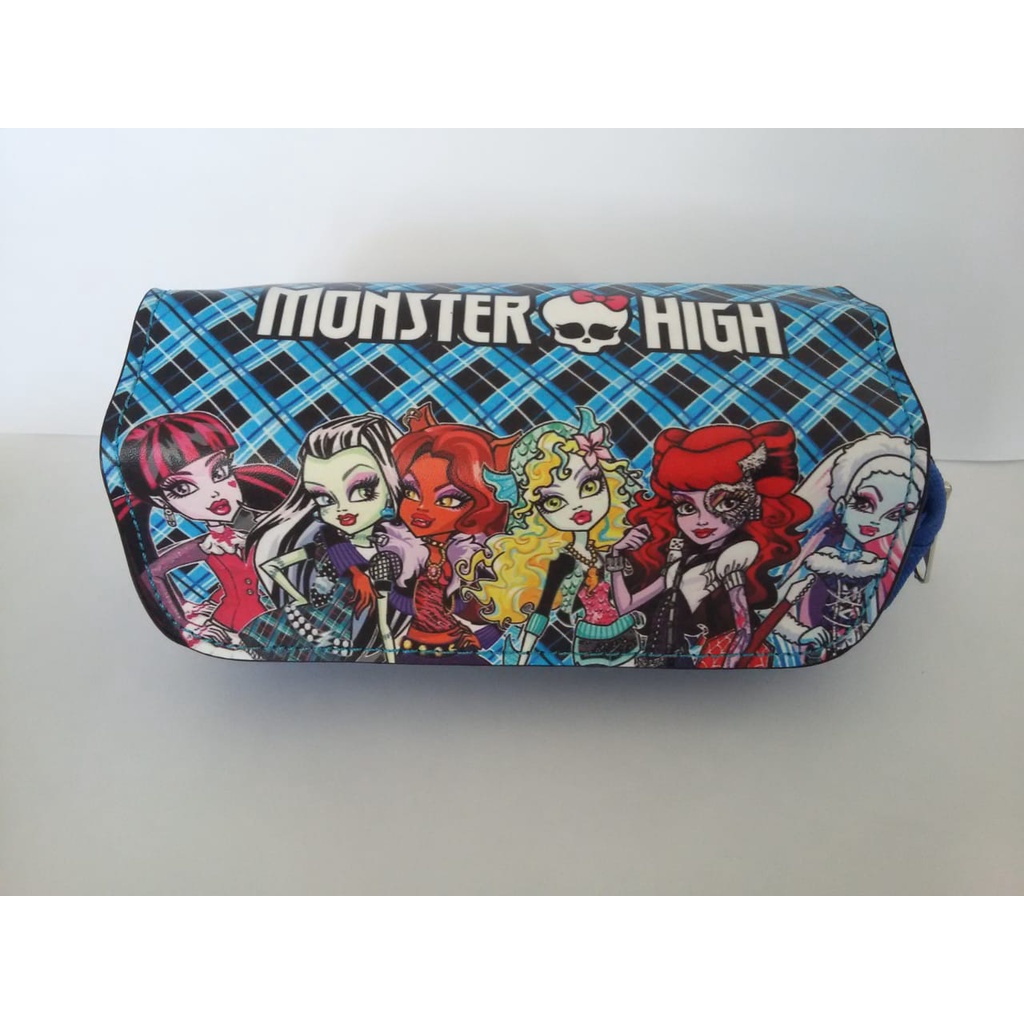 Say aside aesthetic manual Estojo Porta Lápis Monster High Azul | Shopee Brasil
