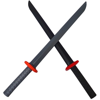 Kit 2 Espadas Ninja Katanas De Brinquedo Infantil Grande 64 Cm