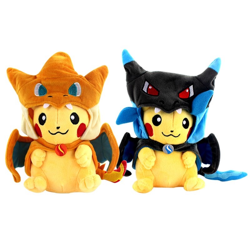 25 Cm Japão Anime Pokemon Mega Charizard Charmander Evolução XY Plush Toys  Boneca Bichos De Pelúcia Macia Para As Crianças Presentes - Escorrega o  Preço