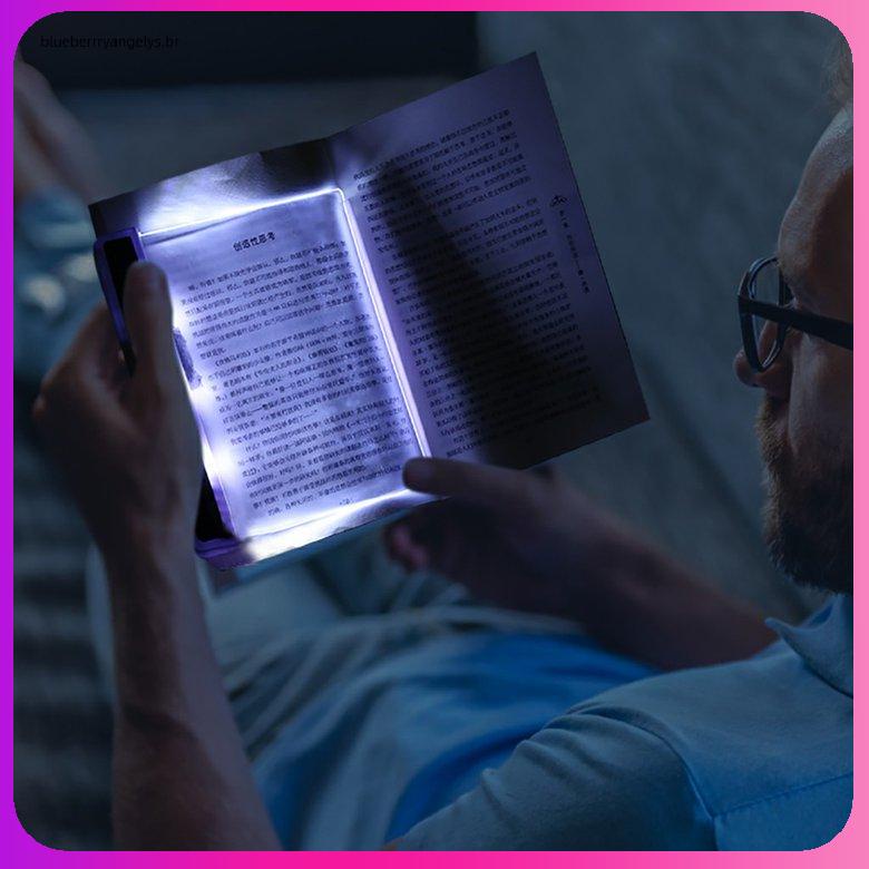 Luminária Para Livro Painel de Luz Led Leitura Tablet para Livros Led de Leitura Luz Noturna