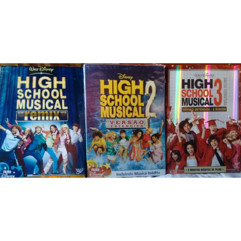 Trilogia High School Musical Com Luva 5 Discos Shopee Brasil