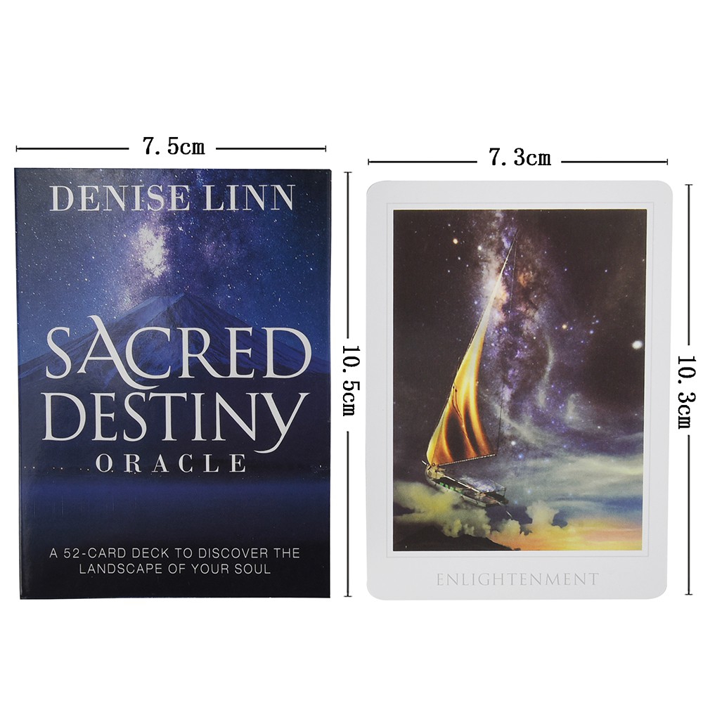 開店記念セール！ Sacred Destiny Oracle: A 52-Card Deck to Discover the Landscape of  Your Sou megjc.gov.jm