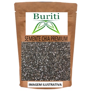 CHIA EM GRÃOS 1KG ALTA QUALIDADE PREMIUM