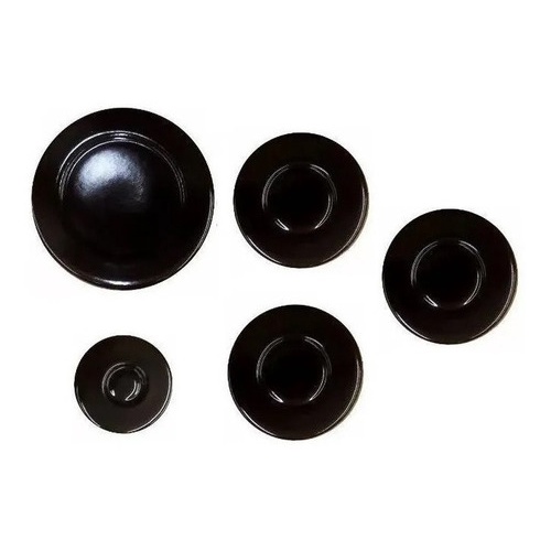 Kit 5 Espalhadores  Cooktop Fogatti 5 Bocas V500 1mini 3p 1g