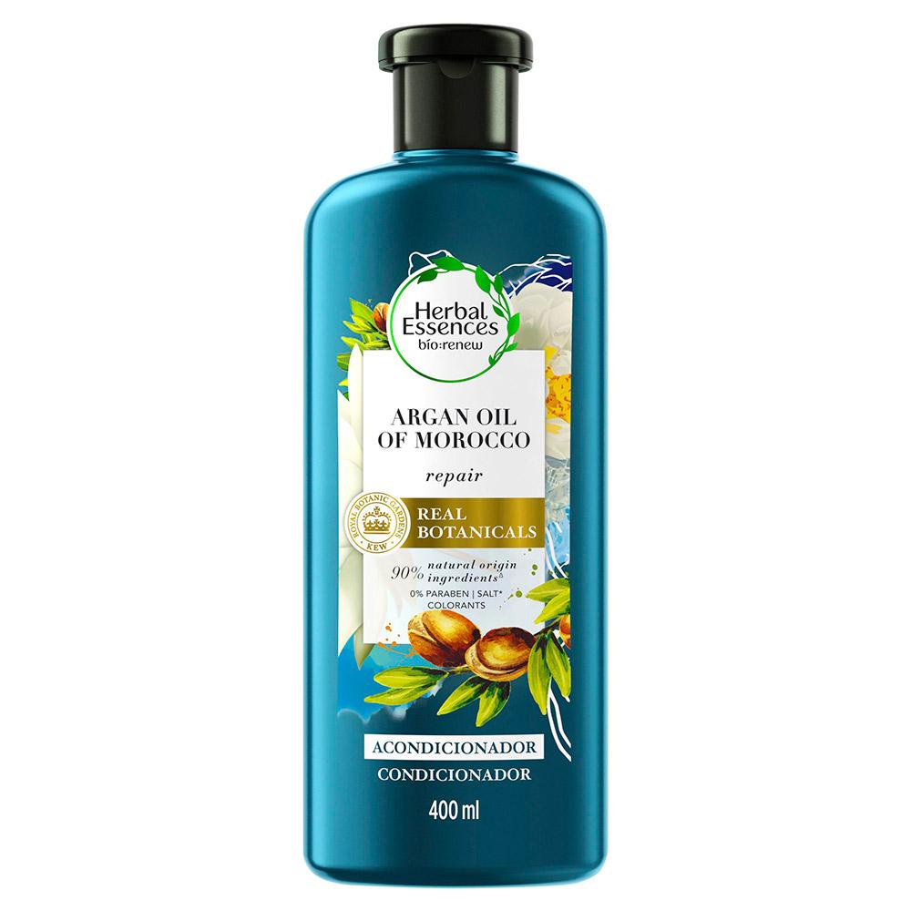 Condicionador Herbal Essences Bio Renew Óleo de Argan do Marrocos 400ml em Oferta na Shopee