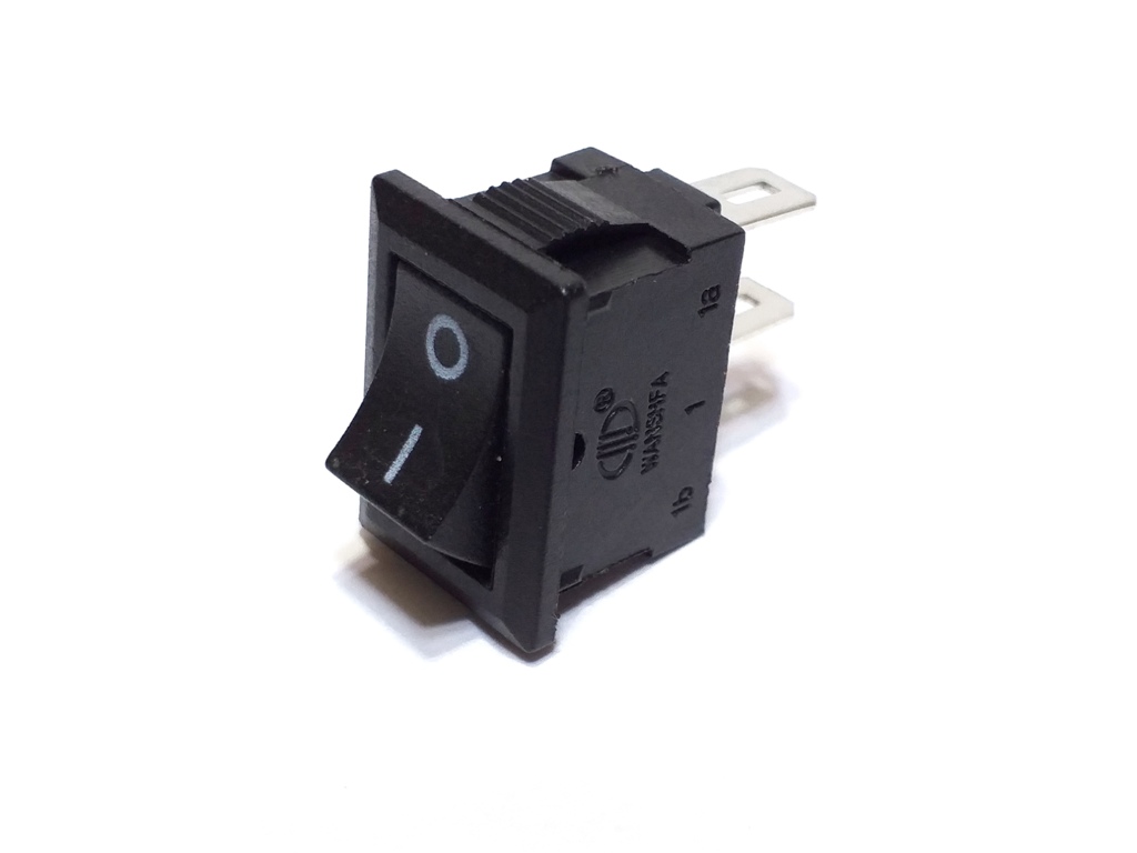 10 Chave Tik Tak Quadrada Mini 2 Posições 2 Terminais KCD11 TicTac Interruptor Ideal Para Luminárias Leds