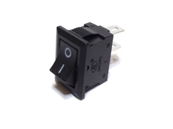 10 Chave Tik Tak Quadrada Mini 2 Posições 2 Terminais KCD11 TicTac Interruptor Ideal Para Luminárias Leds