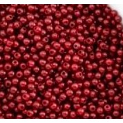 600aprox. Perolas Vermelha cobre 6mm, com furo Perolas vermelho falsas para Artesanato decoração em Oferta na Shopee