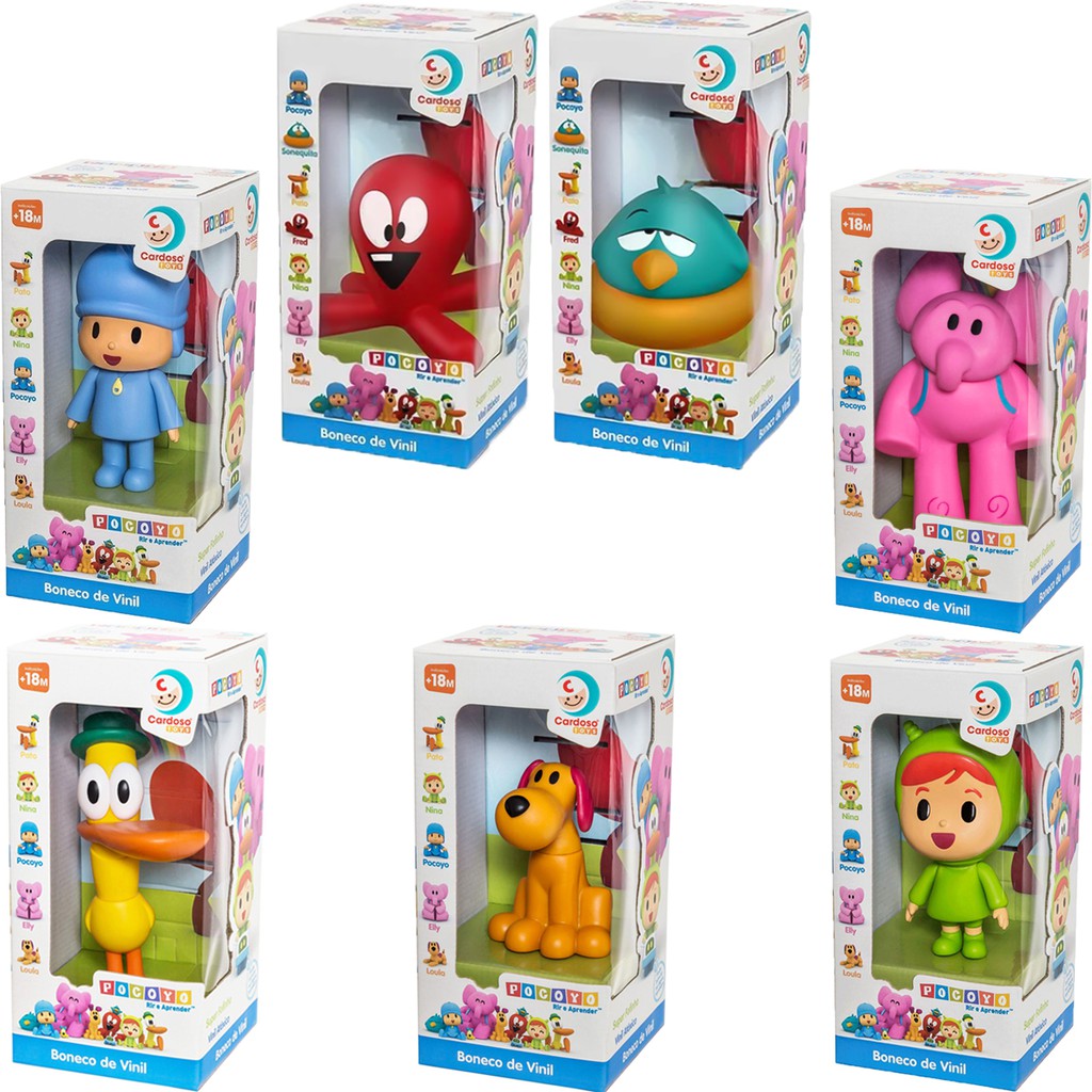 Digital Circus Pocoyo Peluche Juguetes Elly Loula Pato Figura
