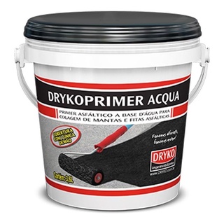 Primer Asfaltico 3,6l Acqua Base Água Telhado Dryko