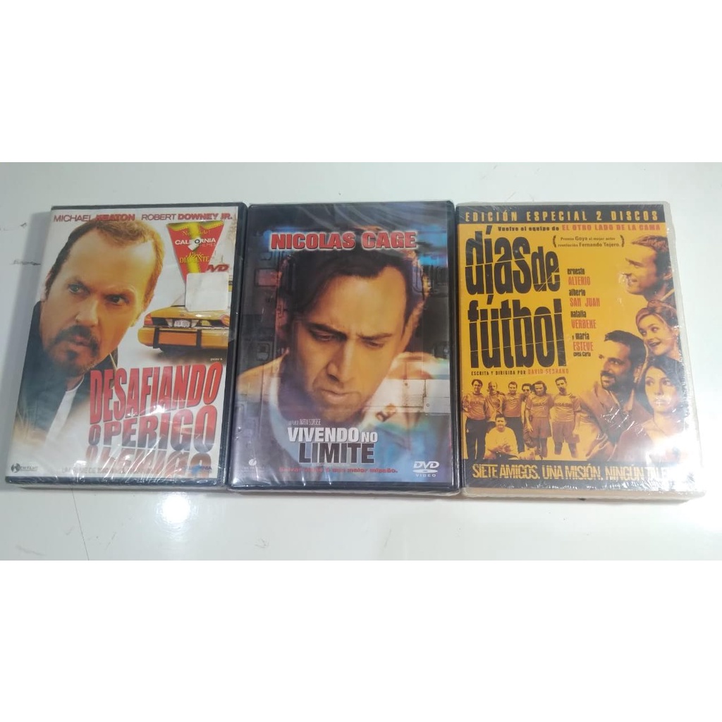 3 Filmes em DVD | Shopee Brasil