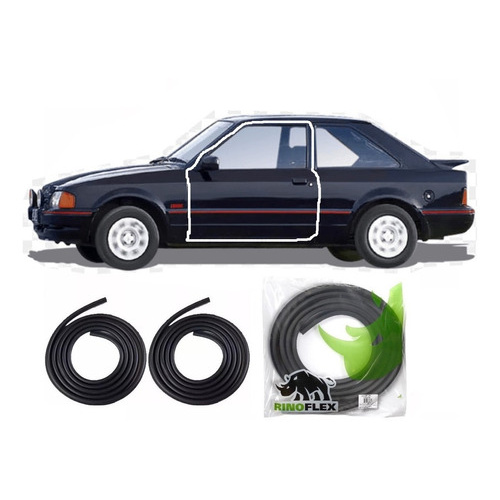 Par Borracha Porta Lateral Escort Verona Royale Aba Lisa em Oferta na Shopee