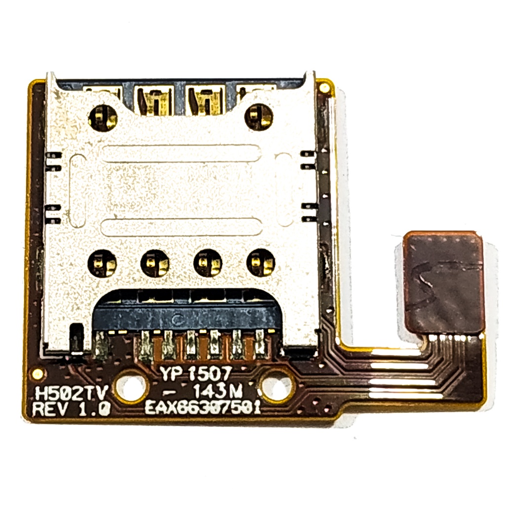 Flex Leitor Chip Sim 2 LG Prime Plus H522 H522f Original!