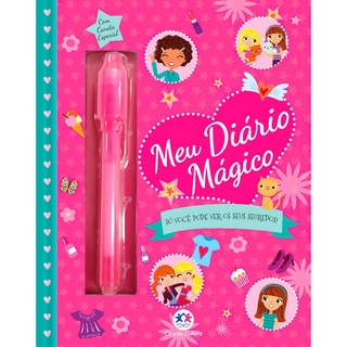 Meu Diario Magico - Rosa com Caneta Magica