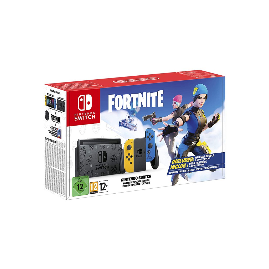 Nintendo Switch WildCat Fortnite Edition (NOVO - Não inclui DLC)