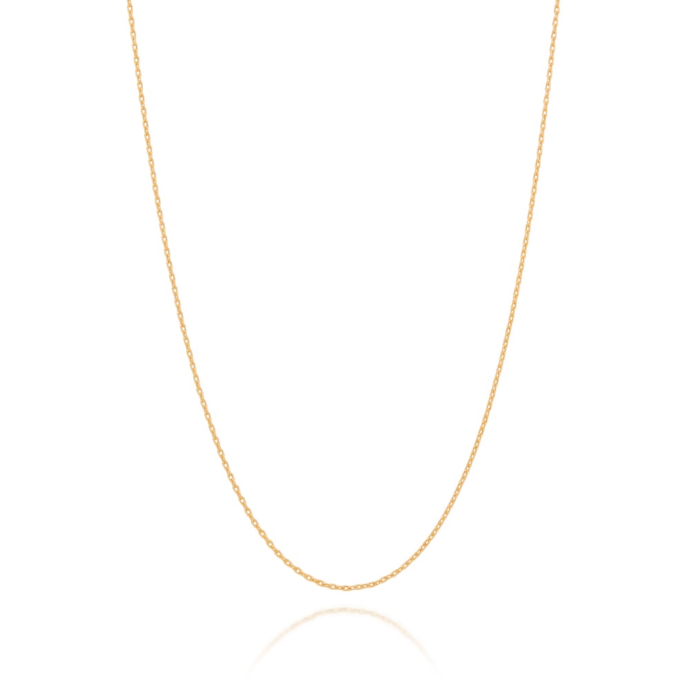 Cordão Rommanel Colar Fio Cadeado Corrente 531639 em Oferta na Shopee