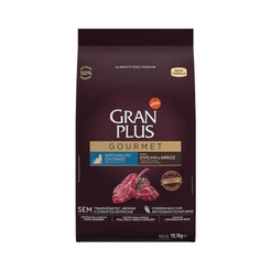 Racao Gran Plus Gourmet Gato Castrado Ovelha E Arroz 10,1kg