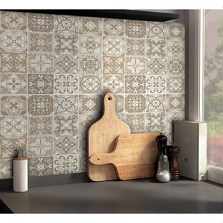 Papel Parede Adesivo Cozinha Azulejo Hidráulico Português em Oferta na Shopee