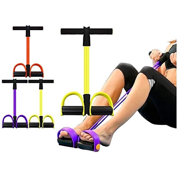 Elástico de Tensão com Apoio para os Pés Para Funcional Crossfit em Oferta na Shopee