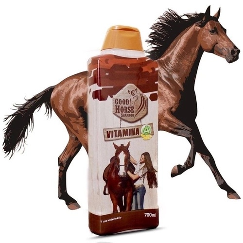 Shampoo Good Horse com Vitamina A 700ml