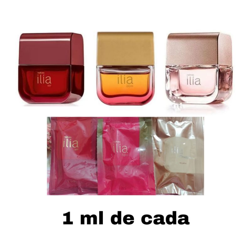 Kit Ilia Natura (1ml de cada) Shopee Brasil