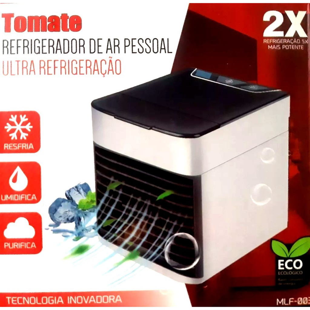 Mini Climatizador De Ar Individual Portátil