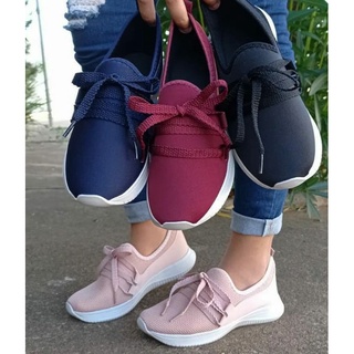 Tenis Meia Feminino Calce-Facil Cardaco Sapatenis Trabalho Casual Caminhada Academia