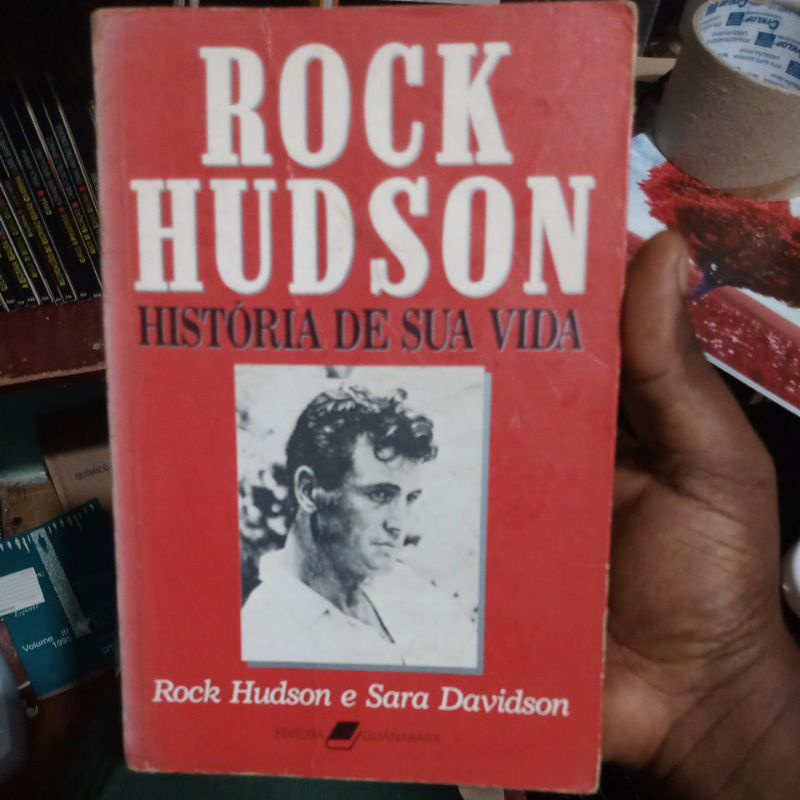 Livro - Rock Hudson: História de sua História - Rock Hudson e Sara Davidson