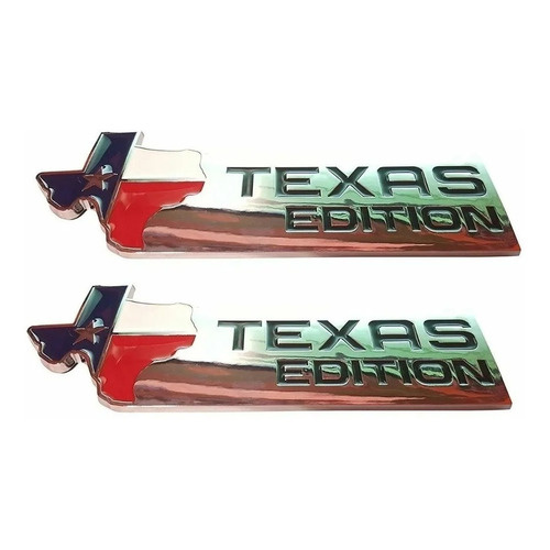 Emblema Texas Edition Americano Ford F250 Dodge Ram Ranger