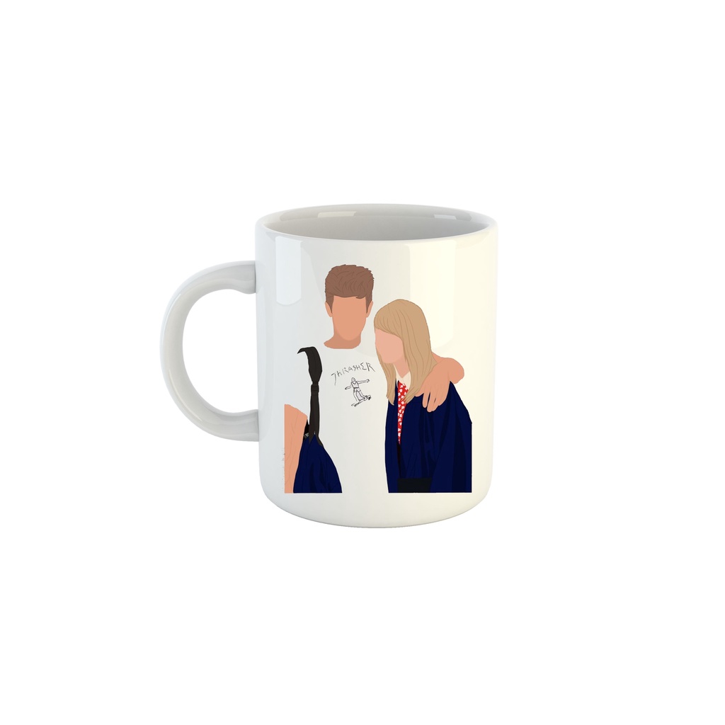 Caneca Spider Man - Peter and Gwen Graduation | Shopee Brasil