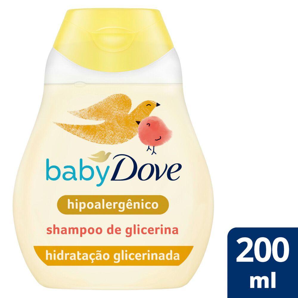 Shampoo Baby Dove Hidratação Glicerinada 200 ml em Oferta na Shopee