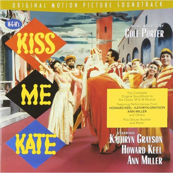 CD TRILHA SONORA Cole Porter Starring Kathryn Grayson, Howard Keel, Ann Miller – Kiss Me Kate
