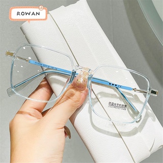 ROWAN Óculos Anti-Azul Estilo Transparentes Armação Femininos