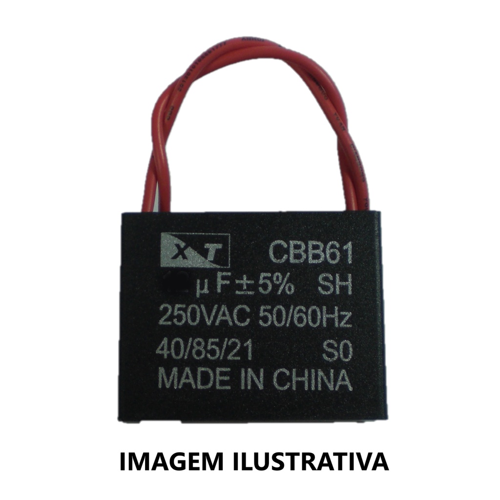 Capacitor Partida Cbb61 8uf/250 V em Oferta na Shopee