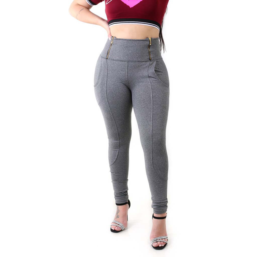 calça legging feminina forrada